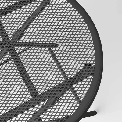 18" Steel Mesh Patio Folding Table - Room Essentials™ 5 18" Steel Mesh Patio Folding Table - Room Essentials™ - Image 3