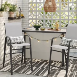 Patio Bar Table, Outdoor Furniture - Room Essentials™ -Outlet The Casa Gleam Store GUEST 70a5a9c3 3e71 46c8 9a20 d480f6e37cf4
