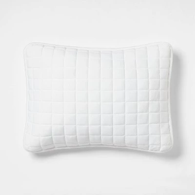 Standard Jersey Quilt Sham - Room Essentials™ Navy 6 Standard Jersey Quilt Sham - Room Essentials™ Navy - Image 4