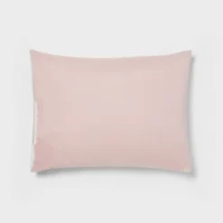 Dash Stripe Printed Microfiber Reversible Comforter & Sheets Set Ivory/Light Pink - Room Essentials™ -Outlet The Casa Gleam Store GUEST 73c40013 ea88 4fd2 b15d 4ae3b76d3281