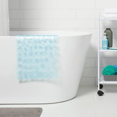 Pebble Bath Mat - Room Essentials™ Blue 3 Pebble Bath Mat - Room Essentials™ Blue