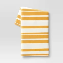 Printed Plush Striped Throw Blanket - Room Essentials™ Yellow -Outlet The Casa Gleam Store GUEST 75d56187 d818 4308 b1c2 1941e52eadf0