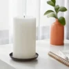 4" x 7" Unscented Candle White - Room Essentials™ -Outlet The Casa Gleam Store GUEST 7b18e59e 7cbd 43f7 8fb4 416a1e8ea473