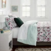 Microfiber Reversible Floral Print Comforter Light Purple/Mint Green - Room Essentials™ 1 Microfiber Reversible Floral Print Comforter Light Purple/Mint Green - Room Essentials™ -Outlet The Casa Gleam Store GUEST 7beae34a 62c7 48ee abcf 694efcee35df