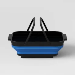 Collapsible Caddy Blue Dolphin - Room Essentials™ -Outlet The Casa Gleam Store GUEST 7c289a60 05df 431b 9524 73f029962ada