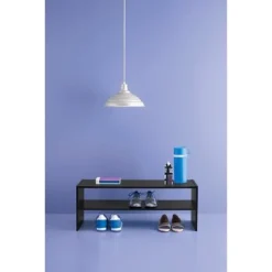 31" Stackable Shelf - Room Essentials™ White -Outlet The Casa Gleam Store GUEST 840009c5 1c4f 4c6f 9155 d6f76af017ec