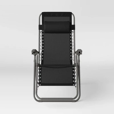 Zero Gravity Lounger - Room Essentials™ Black 5 Zero Gravity Lounger - Room Essentials™ Black - Image 3