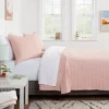 Garment Washed Microfiber Quilt Light Pink - Room Essentials™ 1 Garment Washed Microfiber Quilt Light Pink - Room Essentials™ -Outlet The Casa Gleam Store GUEST 88fd0c33 db78 41f7 8f50 9546a13ff5a1