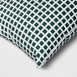 10"x17" Micro Grid Rectangular Outdoor Lumbar Pillow - Room Essentials™ Pink -Outlet The Casa Gleam Store GUEST 8bb08e90 cb29 4f42 a11e 4d3f1af9bec6