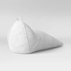 Triangle Bean Bag Chair - Room Essentials™ Cream Faux Shearling -Outlet The Casa Gleam Store GUEST 8db8dbe0 9bad 42d1 aeb3 d7b2dea4372f