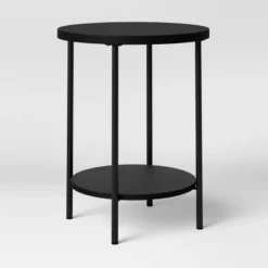 Wood and Metal Round End Table - Room Essentials™ Espresso 11 Wood and Metal Round End Table - Room Essentials™ Espresso -Outlet The Casa Gleam Store GUEST 8fbadf3b 2739 4880 ac3b 1fda1aeb285d