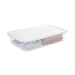 41qt Clear Under Bed Storage Box White - Room Essentials™ -Outlet The Casa Gleam Store GUEST 91e7ae55 ca94 45a1 870f 7a28e26a5329