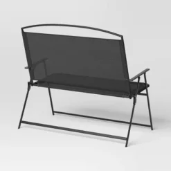 Sling Folding Outdoor Portable Beach Chair - Room Essentials™ Black -Outlet The Casa Gleam Store GUEST 95730e99 f783 45af 8b15 08c6768dd88c