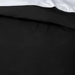 Easy-Care Duvet Cover & Sham Set - Room Essentials™ Black 10 Easy-Care Duvet Cover & Sham Set - Room Essentials™ Black -Outlet The Casa Gleam Store GUEST 969580c8 3ab7 4b7d aebb 3be572b264ee