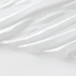 Full Garment Washed Microfiber Solid Sheet Set White - Room Essentials™ -Outlet The Casa Gleam Store GUEST 9c6631f1 be82 4117 987e 457fe52b80fa 1