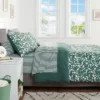 Floral Printed Microfiber Reversible Comforter & Sheets Set Dark Green - Room Essentials™ -Outlet The Casa Gleam Store GUEST a3f7a3fb 906f 4a29 944d cfc223cbbbe5