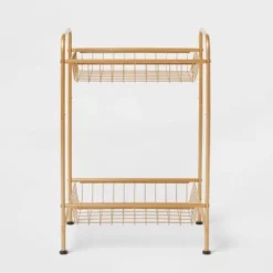 Short Bath Storage Tower Metallic Gold - Room Essentials™ -Outlet The Casa Gleam Store GUEST a48e1a1a 600b 40f4 b917 8656b35555a5