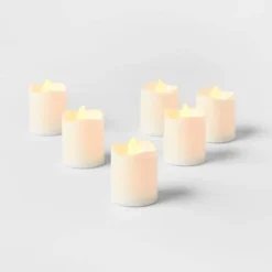 6pk Votives LED Candle - Room Essentials™ -Outlet The Casa Gleam Store GUEST a4fca433 c3ad 42dd 8a39 fe43e3836dd8