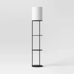 Shelf Floor Lamp Black - Room Essentials™ -Outlet The Casa Gleam Store GUEST a68ffd37 fbe2 4116 a777 bfec9bdc7b0c