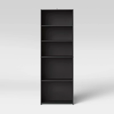 5 Shelf Bookcase - Room Essentials White 8 5 Shelf Bookcase - Room Essentials White - Image 6