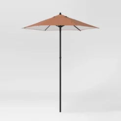6' Round Outdoor Patio Market Umbrella with Black Pole - Room Essentials™ 19 6' Round Outdoor Patio Market Umbrella with Black Pole - Room Essentials™ -Outlet The Casa Gleam Store GUEST a9f72ed9 92eb 4d5a 9adc 693141444350