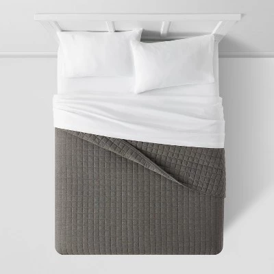 Jersey Quilt - Room Essentials™ Navy 4 Jersey Quilt - Room Essentials™ Navy - Image 2