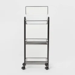 Bathroom Storage Cart Black - Room Essentials™ -Outlet The Casa Gleam Store GUEST b411b8a3 16c1 4536 991b 298314876271