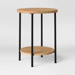 Wood and Metal Round End Table - Room Essentials™ Espresso 13 Wood and Metal Round End Table - Room Essentials™ Espresso -Outlet The Casa Gleam Store GUEST b471152e 3324 4b45 a184 e540cd26a19b