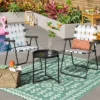 Steel Round Tray Top Outdoor Portable Side Table Black - Room Essentials™ -Outlet The Casa Gleam Store GUEST b49504e3 815a 43a3 ad06 705b70ae600e