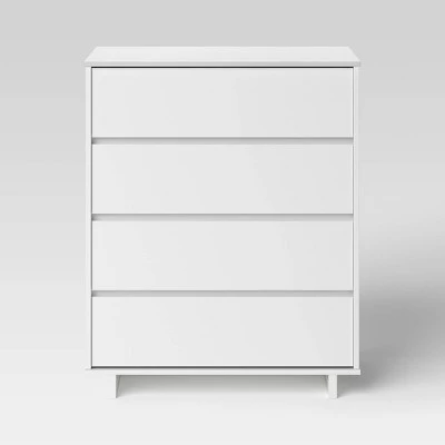 Modern 4 Drawer Dresser - Room Essentials™ Espresso 5 Modern 4 Drawer Dresser - Room Essentials™ Espresso - Image 3
