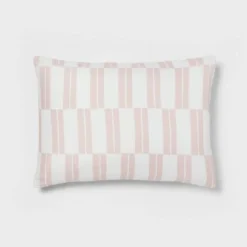 Dash Stripe Printed Microfiber Reversible Comforter & Sheets Set Ivory/Light Pink - Room Essentials™ -Outlet The Casa Gleam Store GUEST b704e632 8cea 4a8a 86a0 ea2c5964df76