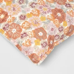 Printed Cotton with Embroidery Lumbar Throw Pillow - Room Essentials™ Blue -Outlet The Casa Gleam Store GUEST bd6b5ea9 1d20 4668 adc4 afb5673bd37b