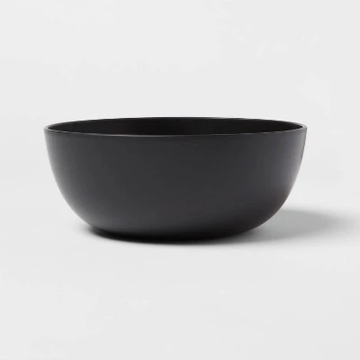 16pc Plastic Dishware Set Black - Room Essentials™ 5 16pc Plastic Dishware Set Black - Room Essentials™ - Image 3