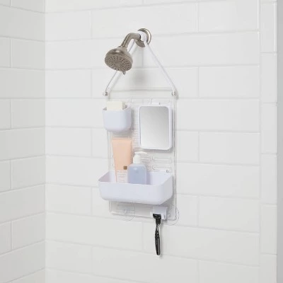 Adjustable Shower Caddy White - Room Essentials™ 3 Adjustable Shower Caddy White - Room Essentials™