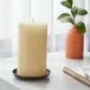 7" x 4" Unscented Pillar Candle Cream - Room Essentials™ -Outlet The Casa Gleam Store GUEST c49fde46 7660 42bd 90cf b07392ce8e68
