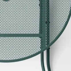 Steel Round Metal Mesh Folding Outdoor Portable Dining Table Green - Room Essentials™ -Outlet The Casa Gleam Store GUEST c73b8054 455d 4be9 ae3c efc5e05dfc41