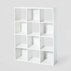 11" 12 Cube Organizer Shelf - Room Essentials White -Outlet The Casa Gleam Store GUEST c838bcf0 b4e3 4b25 9925 d1d3e14ad879