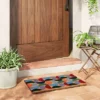 1'4"x2'4" Hemisphere Outdoor Doormat - Room Essentials™ -Outlet The Casa Gleam Store GUEST c8a2dbf5 e827 43ee be80 349b97321a3d