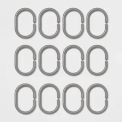 PEVA Bundle Shower Curtain Matte Gray - Room Essentials™ -Outlet The Casa Gleam Store GUEST ca8ec8e6 8b02 4474 b04d f16dec3c8572