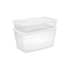 41qt Clear Under Bed Storage Box White - Room Essentials™ -Outlet The Casa Gleam Store GUEST d2c2cd9a 6d3d 45d9 aac2 5430cfb8ea67