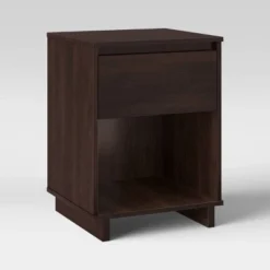 Modern Nightstand - Room Essentials™ Espresso -Outlet The Casa Gleam Store GUEST d6964794 9c4e 4813 9a59 0cf6611b3efc