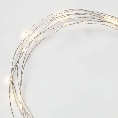 90ct Extended LED Fairy Lights - Room Essentials™ Brass 7 90ct Extended LED Fairy Lights - Room Essentials™ Brass - Image 5