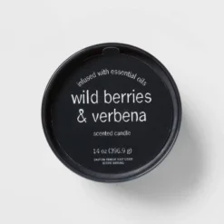 3-Wick 14oz Root for Your Damn Self Wild Berries and Verbena Candle Black - Room Essentials™ -Outlet The Casa Gleam Store GUEST dc0ea8e3 92f3 4d89 a61c 3afbf4c9c53e