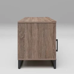 Mixed Material TV Stand for TVs up to 54" Gray - Room Essentials™ -Outlet The Casa Gleam Store GUEST dd7f7e5e 751e 4d3d a04c c00fbf690281