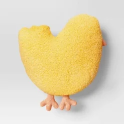 Shaped Chicken Easter Throw Pillow Yellow - Room Essentials™ -Outlet The Casa Gleam Store GUEST de380fdb e5b4 4ac5 8da0 9038ce264b9b