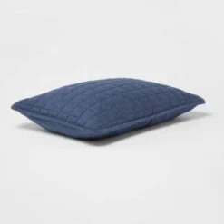 Standard Jersey Quilt Sham - Room Essentials™ Navy 9 Standard Jersey Quilt Sham - Room Essentials™ Navy -Outlet The Casa Gleam Store GUEST e050027f c40a 4776 92ee a47c62e3d1a4