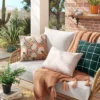 17"x17" Calendula Floral Square Outdoor Throw Pillow - Room Essentials™ Assorted Pinks 1 17"x17" Calendula Floral Square Outdoor Throw Pillow - Room Essentials™ Assorted Pinks -Outlet The Casa Gleam Store GUEST e4de90f6 f514 4494 ab1a 7a1b293fb0e9