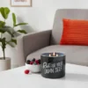 3-Wick 14oz Root for Your Damn Self Wild Berries and Verbena Candle Black - Room Essentials™ -Outlet The Casa Gleam Store GUEST e678cf68 3e2a 4bf4 93cc 39b43e787e6a
