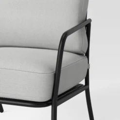 2pc Metal Mesh Outdoor Patio Chairs with Double Cushions, Club Chairs Black - Room Essentials™ 13 2pc Metal Mesh Outdoor Patio Chairs with Double Cushions, Club Chairs Black - Room Essentials™ -Outlet The Casa Gleam Store GUEST e78b6241 638a 4296 8ce1 db41e8e3dfb1