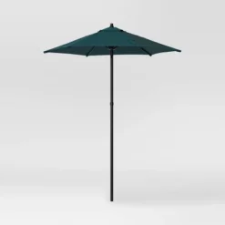 6' Round Outdoor Patio Market Umbrella with Black Pole - Room Essentials™ 20 6' Round Outdoor Patio Market Umbrella with Black Pole - Room Essentials™ -Outlet The Casa Gleam Store GUEST e9204e2b 99a7 477f 98d3 58f5539a9218